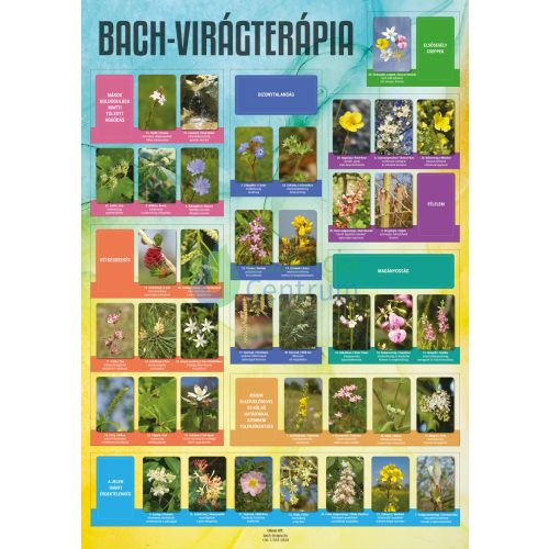 Bach-virágterápia plakát (magyar)