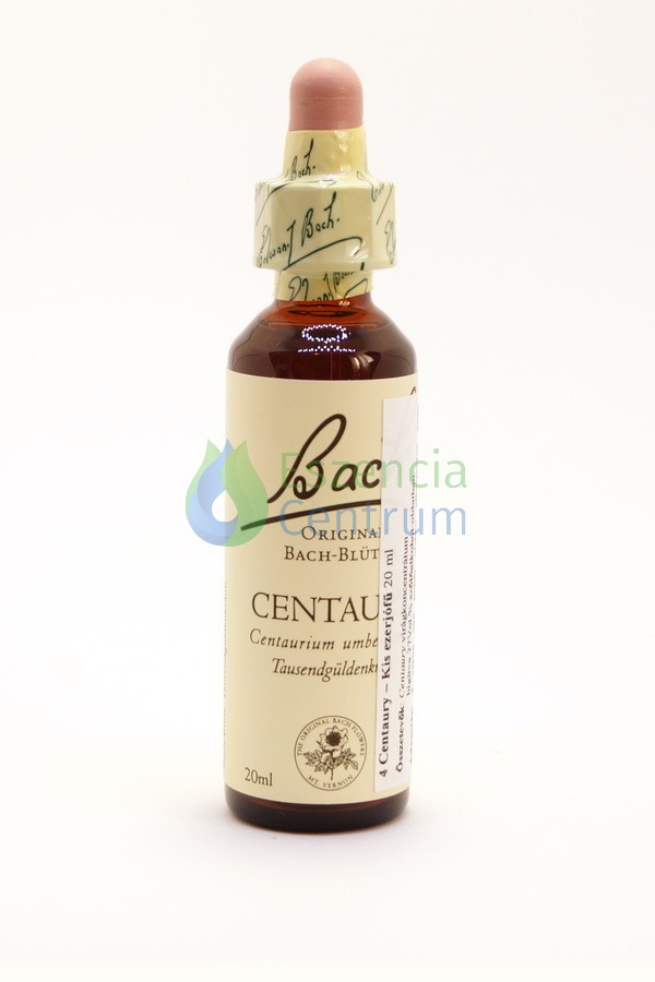 Image of Bach-virágeszencia 4. Centaury (Kisezerjófű) Nelson's 20ml